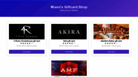 What Miami.atshop.io website looked like in 2019 (4 years ago)