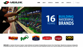 What Mexilink.com website looked like in 2019 (4 years ago)