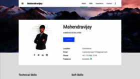 What Mahendravijay.in website looked like in 2019 (4 years ago)