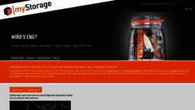 What Mystorage.de website looked like in 2019 (4 years ago)