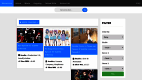 What Meownime.xyz website looked like in 2019 (4 years ago)