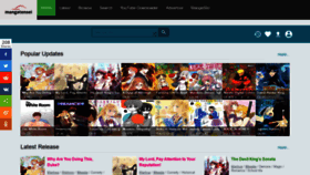 What Mangaseinen.com website looked like in 2019 (4 years ago)