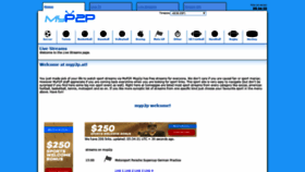 What Myp2p.at website looked like in 2019 (6 years ago)