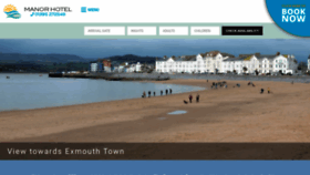 What Manorexmouth.co.uk website looked like in 2019 (6 years ago)