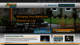 What Mdlandscaper.com website looked like in 2019 (4 years ago)