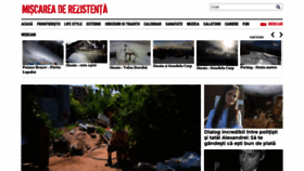 What Miscareaderezistenta.ro website looked like in 2019 (6 years ago)