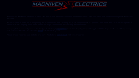 What Macniven.co.uk website looked like in 2019 (4 years ago)
