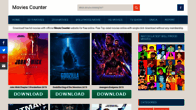 What Moviecounter.club website looked like in 2019 (4 years ago)