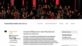 What Mv-garrel.de website looked like in 2019 (4 years ago)