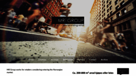 What Mrgroup.no website looked like in 2019 (4 years ago)
