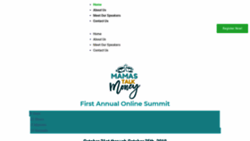What Mamastalkmoney.com website looked like in 2019 (4 years ago)