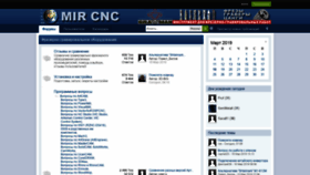 What Mir-cnc.ru website looked like in 2019 (4 years ago)