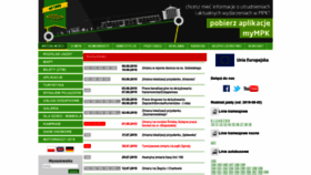 What Mpk.poznan.pl website looked like in 2019 (4 years ago)