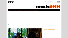 What Musicomh.com website looked like in 2019 (4 years ago)