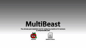 What Multibeast.com website looked like in 2019 (4 years ago)