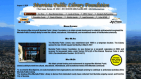 What Murrietalibraryfoundation.org website looked like in 2019 (4 years ago)