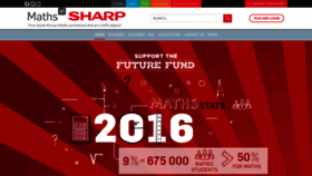 What Mathsatsharp.co.za website looked like in 2019 (4 years ago)