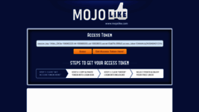 What Mojolike.com website looked like in 2019 (4 years ago)