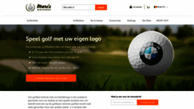 What Marcs-golfshop.be website looked like in 2019 (4 years ago)