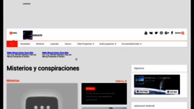What Mundooculto.es website looked like in 2019 (4 years ago)