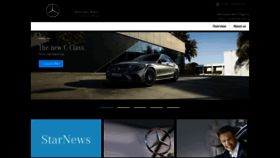 What Mercedes-benz.com.ng website looked like in 2019 (4 years ago)