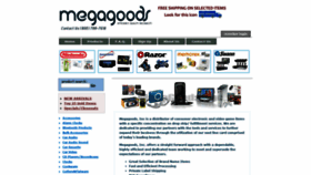 What Megagoods.com website looked like in 2019 (4 years ago)