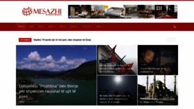 What Mesazhi.com website looked like in 2019 (4 years ago)
