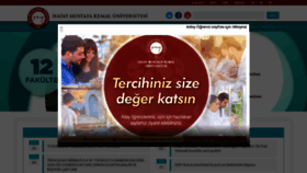 What Mku.edu.tr website looked like in 2019 (7 years ago)