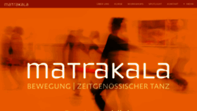 What Matrakala.de website looked like in 2019 (4 years ago)