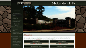 What Mclendonhillspoa.com website looked like in 2019 (4 years ago)