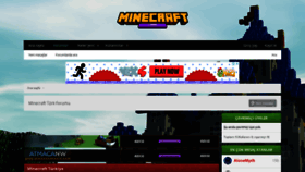 What Minecraftturk.net website looked like in 2019 (4 years ago)