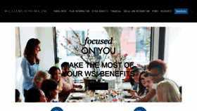 What Mywsibenefits.com website looked like in 2019 (4 years ago)