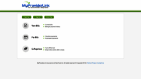 What Myproviderlink.com website looked like in 2019 (4 years ago)