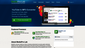 What Mediaprolab.com website looked like in 2019 (4 years ago)