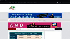 What Marketdeal24.com website looked like in 2019 (4 years ago)