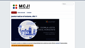 What Mejorconjoomla.com website looked like in 2019 (4 years ago)