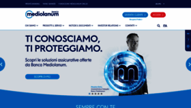 What Mediolanum.it website looked like in 2019 (5 years ago)