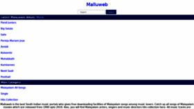 What Malluweb.info website looked like in 2019 (4 years ago)