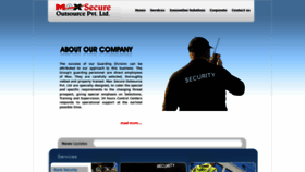 What Maxsecureoutsource.com website looked like in 2019 (4 years ago)