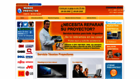 What Mundoproyector.com website looked like in 2019 (4 years ago)