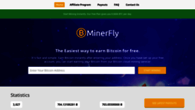 What Minerfly.com website looked like in 2019 (4 years ago)