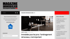 What Magazine-immobilier.org website looked like in 2019 (4 years ago)
