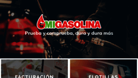 What Migasolina.mx website looked like in 2019 (4 years ago)