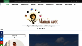 What Maminsvet.net website looked like in 2019 (4 years ago)