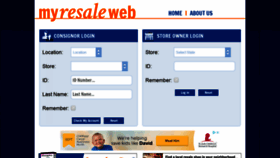 What Myresaleweb.com website looked like in 2019 (4 years ago)