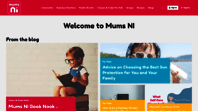 What Mumsni.com website looked like in 2019 (4 years ago)