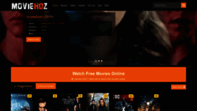What Moviehdz.com website looked like in 2019 (4 years ago)