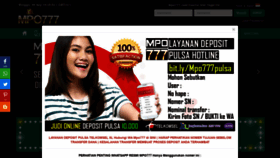 What Mpo777.com website looked like in 2019 (4 years ago)