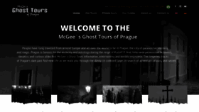 What Mcgeesghosttours.com website looked like in 2019 (4 years ago)