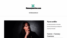 What Matomymarket.com website looked like in 2019 (4 years ago)